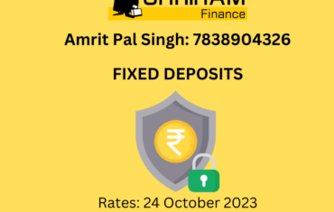 Shriram Fixed Deposits Rates 24 October 2023