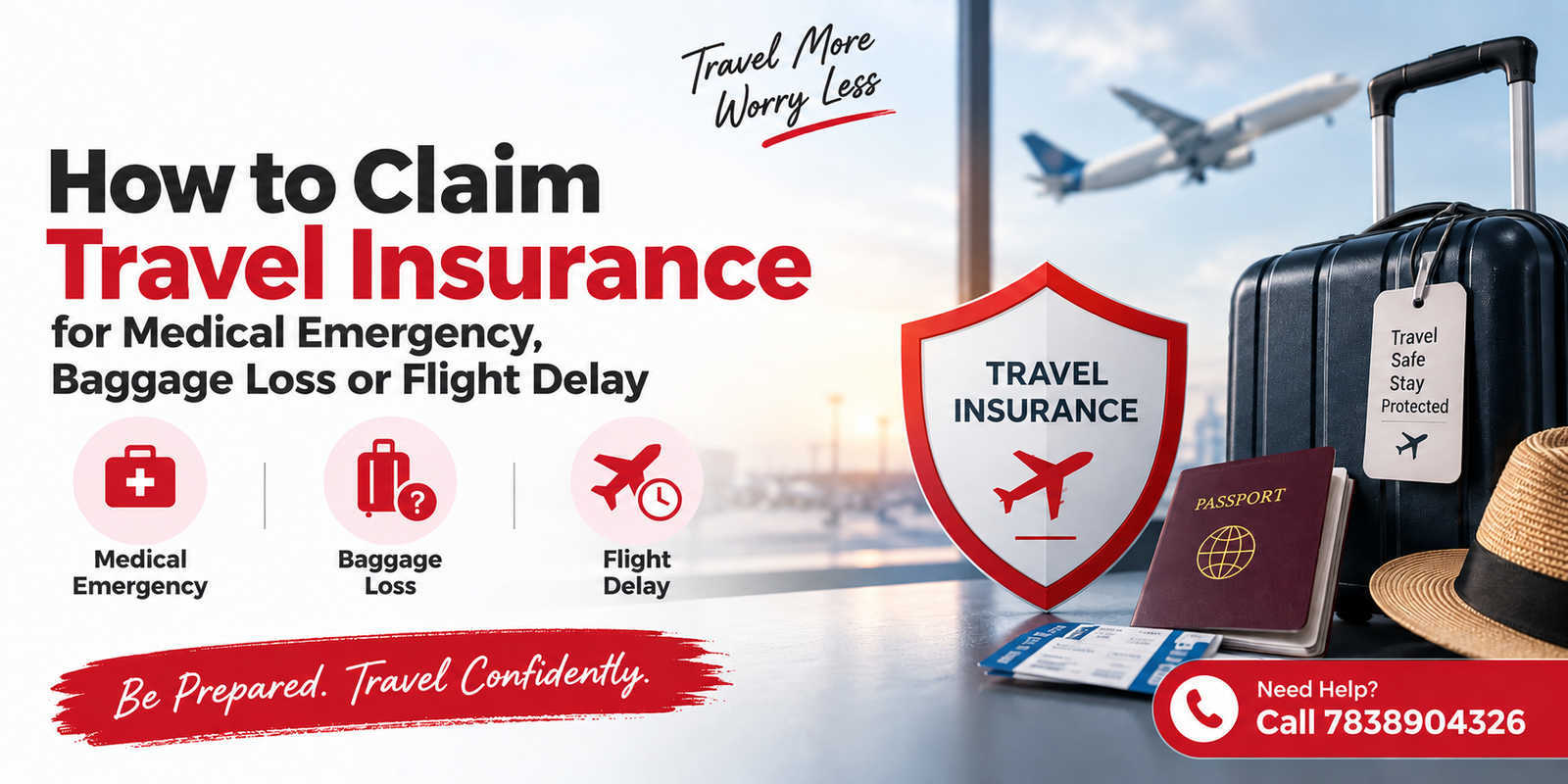 How to Claim Travel Insurance for Medical Emergency, Baggage Loss or Flight Delay