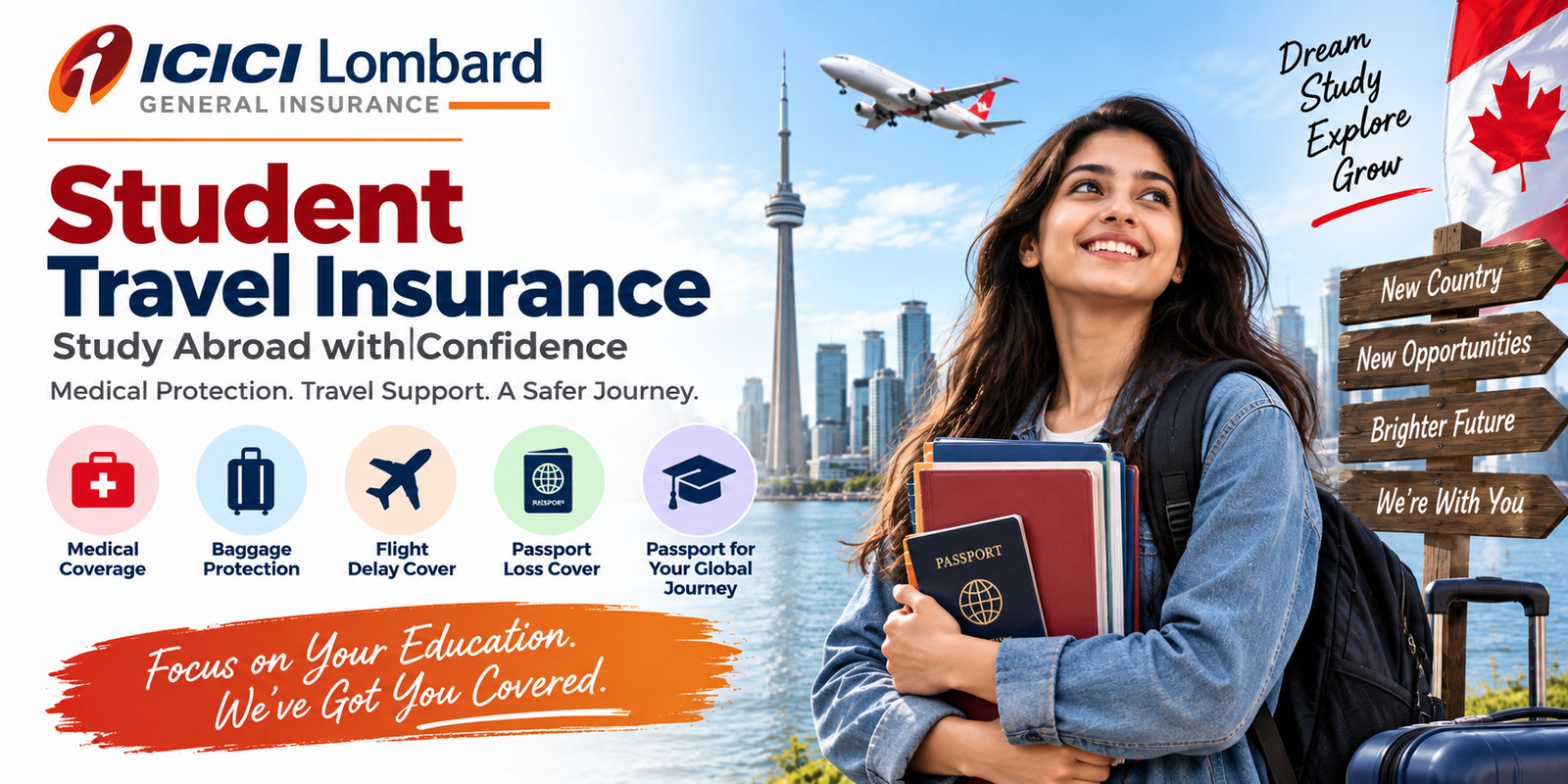 ICICI Lombard Student Travel Insurance